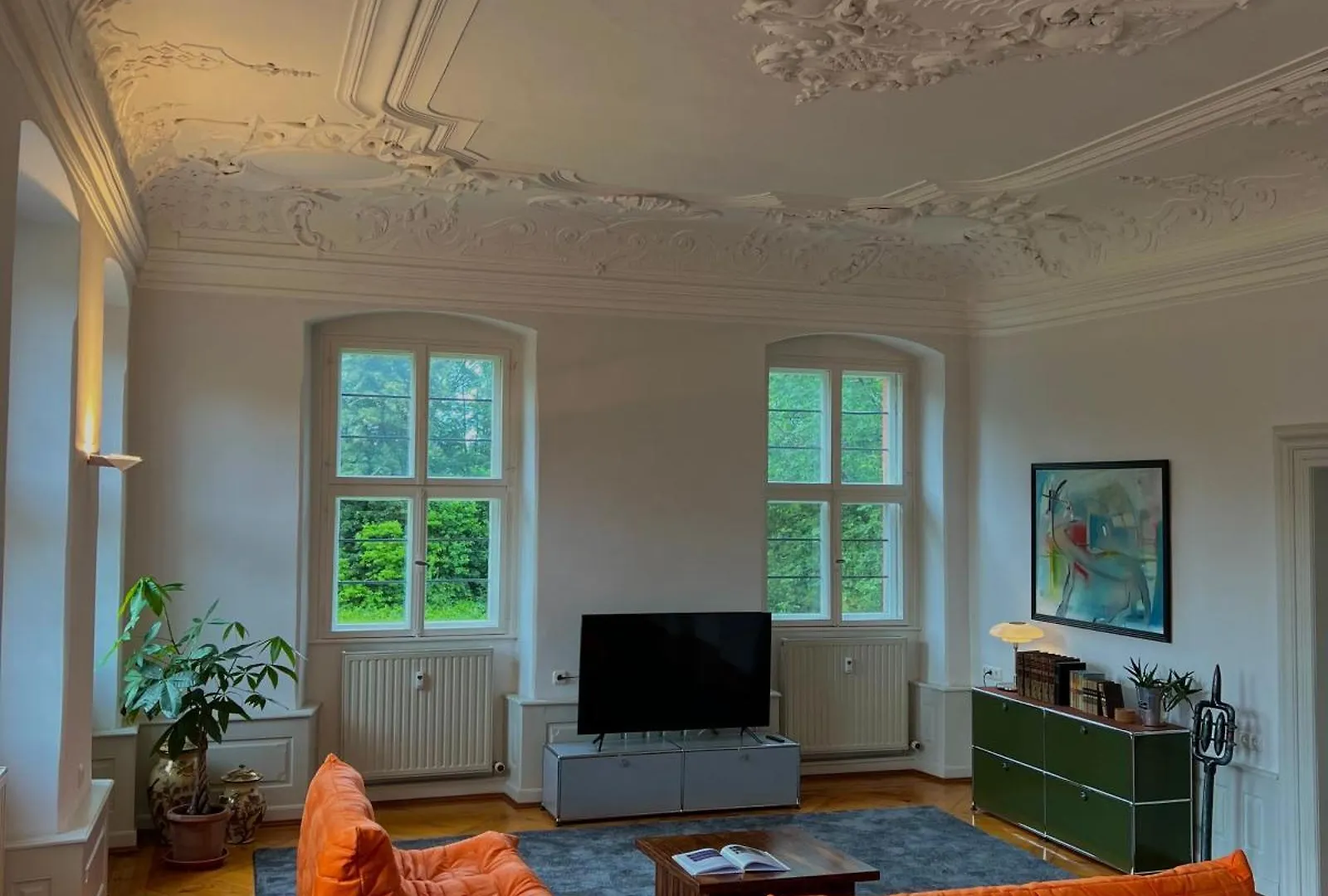 Luxurioese Design Wohnung Im Barockschloss 110 M2 Zeitlofs Apartment
